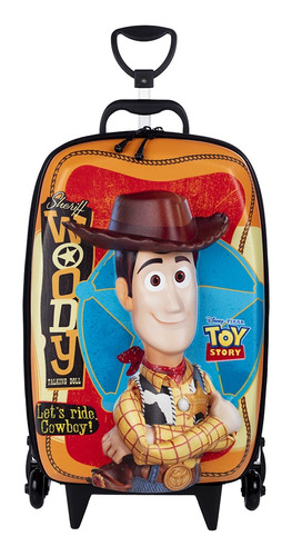 Mochila/mala Infantil Toy Story Woody Maxtoy Diplomata Com R