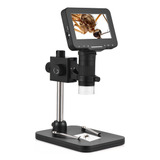 Microscopio Digital Usb Hd 1080p Ajustable Con Pantalla Ips