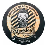 Pomada Super Fixação Black Monster Barber. Definição/brilho.