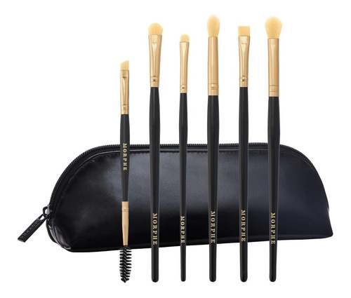 Set Morphe All Eye Want Brush 6 Piezas Sintéticas Para Ojos