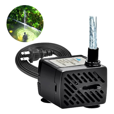 Bomba De Agua Mini Para Pecera Fuente Acuario 3w 0.55m | MercadoLibre
