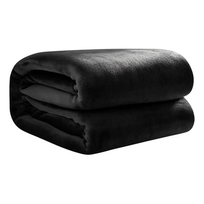Cobija King Size Cobertor Frazada Suave Cómoda Y Calientita Negro | Envío gratis