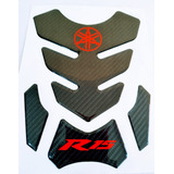 Protector De Tanque Tank Pad Yamaha R15 Fibra De Carbono