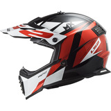 Casco Cross Ls2 Mx 437 Fast Evo Strike Kevlar Moto Delta