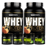 2 Whey Pro Corps 900g + 2 Bcaa + 2 Creatina