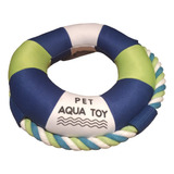 Juguete Acuático De Flote P/ Perros Pileta Agua 25cm Diámetr