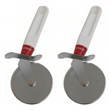 Set X 2 Corta Pizza Loekemeyer Rueda Cortadora Acero Inox