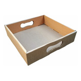 10 Bandejas Carton 25 X 25 X 6 - Ideal Desayunos Picadas 