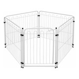 Cercado Cão Linear 4,10m X 65 Cm Cachorro 4 Módulos + Portão