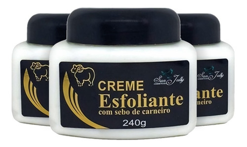 San Jully - 24 Creme Esfoliante Com Cebo De Carneiro Atacado