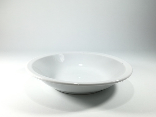 Set X4 Plato Hondo 21cm Gastronomico Porcelana Blanco Germer