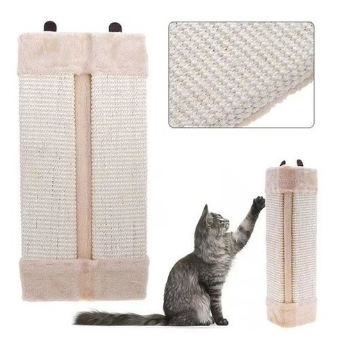 Rascador De Pared Gato Esquinero Sillón Xl De 50cm