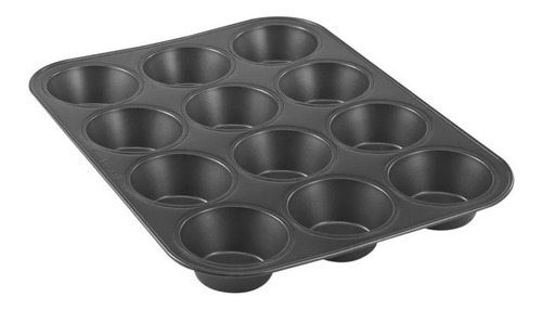 Molde Antiadherente Pyrex Muffins X12 Para Horno