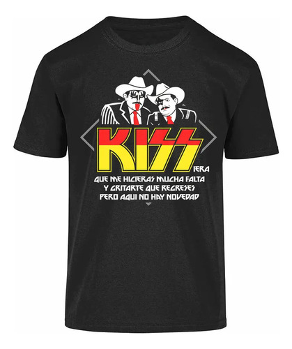 Playera Camiseta Moda Norteña Kissiera Cadetes De Linares