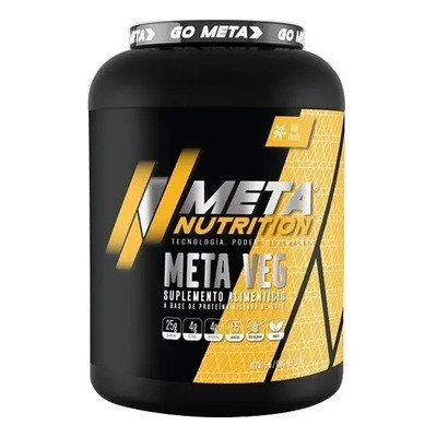 Proteina De Soya Meta Nutrition Meta Veg 5 Lb - 2.2 Kg Sabor Blackberry Pie