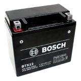 Bateria Moto Gel Agm Ytx12-bs = Bosch Btx12 12v 10ah