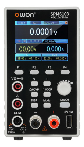 Fuente De Alimentación Regulada Programable Owon Spm6103 Pow