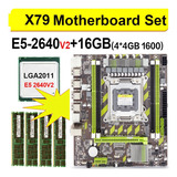 Placa Base X79 Con Cpu Xeon E5 2640 V2 4x4g Ddr3 1600 [u]