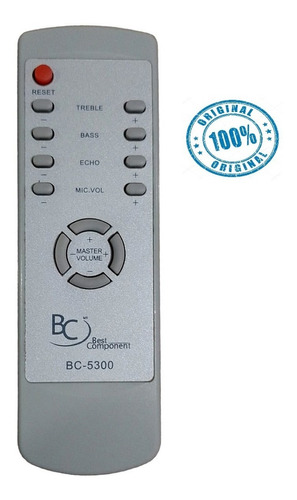 Control Remoto Bc-5300 Equipo De Audio Best Component