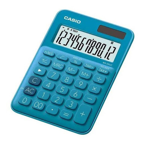 Ms-20uc-bu - Calculadora Casio De Escritorio 12 Digit