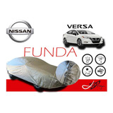 Funda Cubierta Lona Afelpada Cubre Nissan Versa 2021