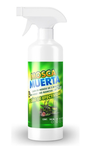 Insecticida Mosca Muerta 1 Litro Con Atomizador 