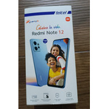 Celular Xiaomi Redmi Note 12 128gb Amoled Caja Sellada 1 Sim