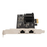 Tarjeta De Internet Pcie Network De Doble Puerto Rtl8125bg C