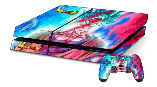 Skin Dragon Ball Super Para Playstation Combo + 2 Joystick