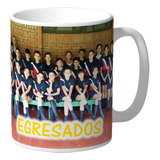 Taza De Cerámica Egresados Personalizada Con Foto Y Nombre 