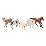 Wild Republic Farm Polybag, Cerdo, Caballo, Vaca, Oveja, Cab