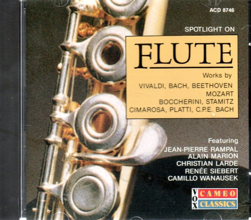Cd Spotlight On Flute - Vox Cameo Classics