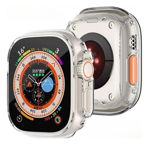 Protector Carcasa Con Vidrio Para Apple Watch Ultra 49mm