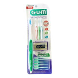 Kit De Ortodoncia Cepillos Interdentales Y Cera Gum