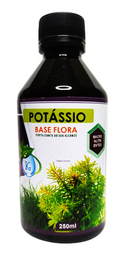 Fertilizante Base Flora Potássio P/aquários 250 Ml
