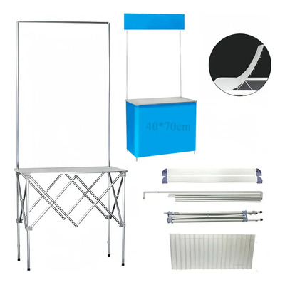 Stand Promocional Portátil De Aluminio Mesa De Demo | Envío gratis