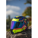 Capacete Fechado Ls2 Rapid Ff353 Khan Amarelo Tamanho Do Capacete 58/m