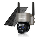 Beenocam 8x Zoom 4k Cámaras De Seguridad Solar Ptz 360 Con