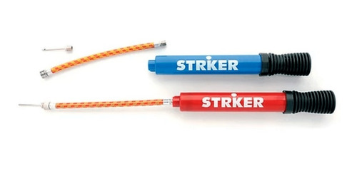 Inflador Doble Accion  Con Pico Striker  - Gymtonic