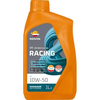 Aceite 4t 10w-50 Repsol Sintetico Racing Full Synthetic | Envío gratis