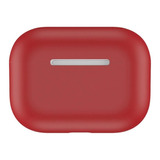 Carcasa Para AirPods Pro Silicona Rojo