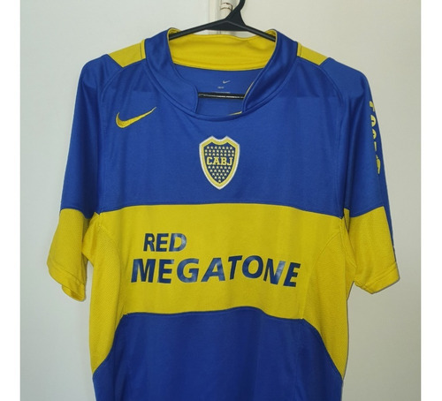 Camiseta Boca Juniors Nike Titular 2005 Red Megatone Insua