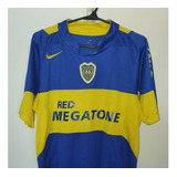 Camiseta Boca Juniors Nike Titular 2005 Red Megatone Insua