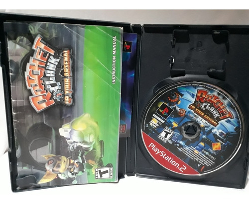 Ratchet & Clank Up Your Arsenal Playstation 2 Ps2 Completo