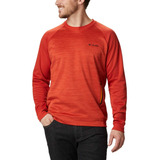 Columbia Tech Trail Midlayer Crew, Llama, Pequeño, Para Homb