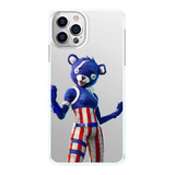 Capinha Ursa Americana Eua Usa Fortnite Capa Celular