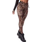 Calça Legging Ausare Animal Print E Ajuste Lateral