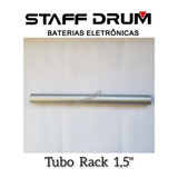 Tubo Aluminio 40cm Rack Yamaha Bateria Eletronica