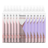 Kit Desodorante Aerosol Rexona Clinical Extra Dry 91g - 12 U