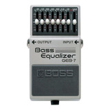 Pedal Equalizador Boss Geb-7 Bass Equalizer Geb-7